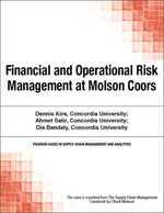 Financial and Operational Risk Management at Molson Coors