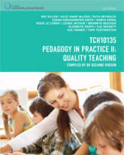 CP0954 - TCH10135 Pedagogy in Practice: Quality Teaching