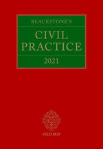 Blackstone's Civil Practice 2021