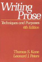 Writing Prose