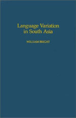 Language Variation in South Asia
