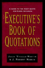 The Executive's Book of Quotations The Executive's Book of Quotations