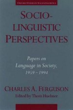 Sociolinguistic Perspectives
