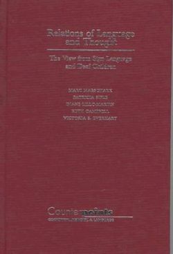 Relations of Language and Thought