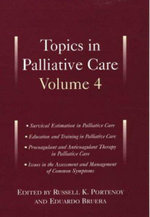 Topics in Palliative Care, Volume 4