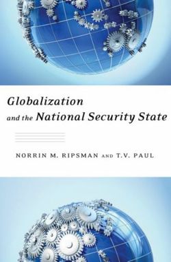 Globalization and the National Security State