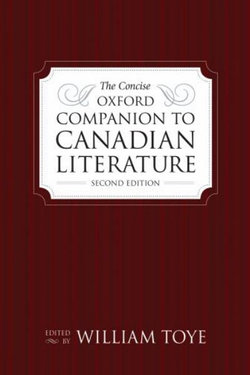 The Concise Oxford Companion to Canadian Literature