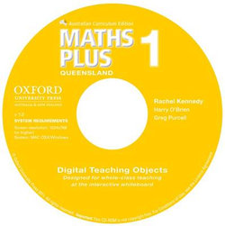 Maths Plus Queensland Australian Curriculum Interactive Teaching CD-ROM Year 1