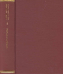 Proceedings British Academy