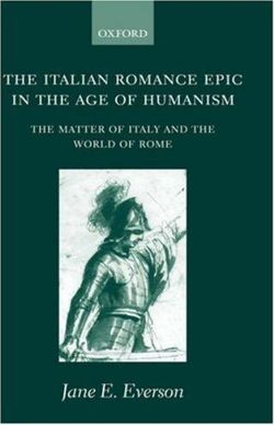 The Italian Romance Epic in the Age of Humanism