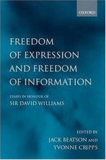 Freedom of Expression and Freedom of Information