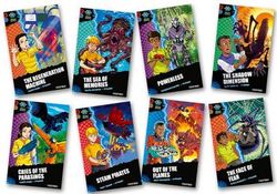 Project X Alien Adventures: Dark Red Book Band, Oxford Levels 17-18: Dark Red Book Band, Mixed Pack of 8