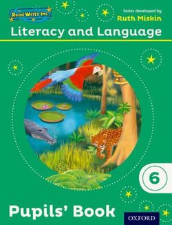 Literacy and Language