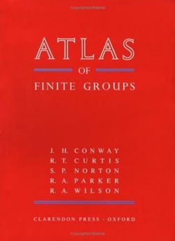 ATLAS of Finite Groups