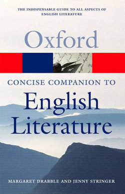 The Concise Oxford Companion to English Literature