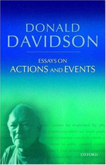 Essays on Actions and Events