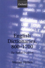 English Dictionaries, 800-1700
