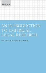 An Introduction to Empirical Legal Research