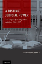 A Distinct Judicial Power A Distinct Judicial Power