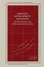 Debating Development Discourse Debating Development Discourse