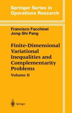 Finite-Dimensional Variational Inequalities and Complementarity Problems
