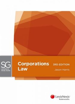 LexisNexis Study Guide: Corporations Law