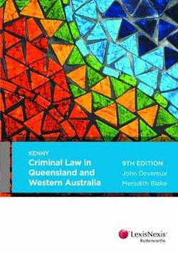Criminal Law in Queensland and Western Australia
