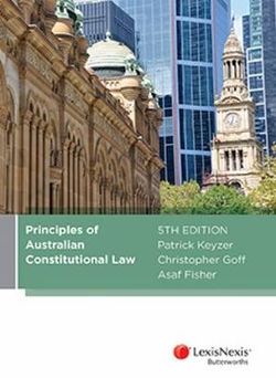 Principles of Australian Constitutional Law