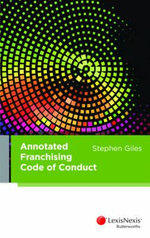 Annotated Franchising Code of Conduct