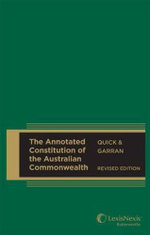The Annotated Constitution of the Australian Commonwealth