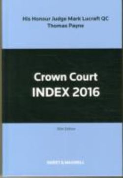 Crown Court Index 2016
