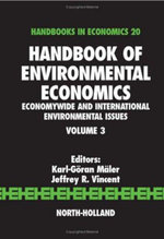 Handbook of Environmental Economics: Volume 3