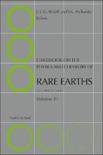 Handbook on the Physics and Chemistry of Rare Earths