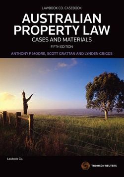 Australian Property Law