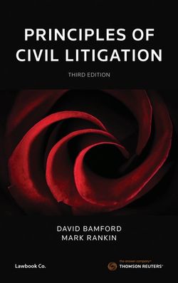 Principles of Civil Litigation 3e bk