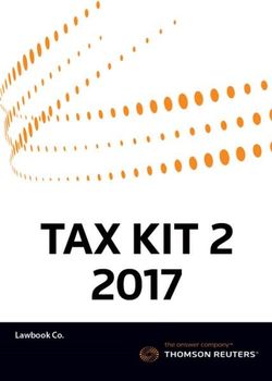 Tax Kit 2 2017 (Fundamental Tax Legislation 2017/ Principles of Taxation Law 2017)