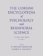 The Corsini Encyclopedia of Psychology and Behavioral Science, Volume 2