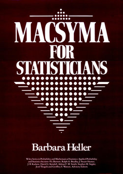 MACSYMA for Statisticians