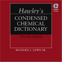 Hawley's Condensed Chemical Dictionary, Fifteenth Edition CD