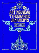 Art Nouveau Typographic Ornaments