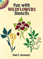 Fun with Stencils: Wildflowers
