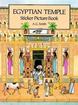 Egyptian Temple Sticker Book
