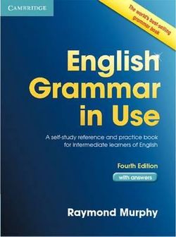 English Grammar in Use: Book with Answers