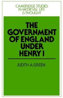 The Government of England under Henry I
