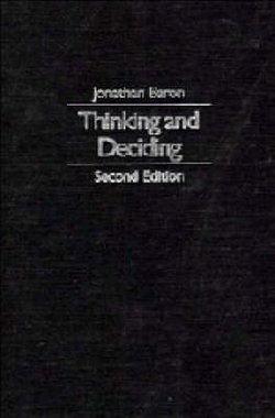 Thinking and Deciding