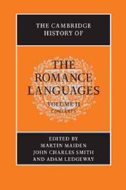 The Cambridge History of the Romance Languages: Volume 2, Contexts
