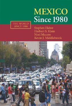 Mexico since 1980