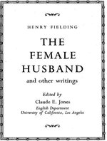 The Female Husband