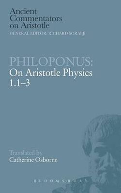 Philoponus on Aristotle "Physics 1.13"