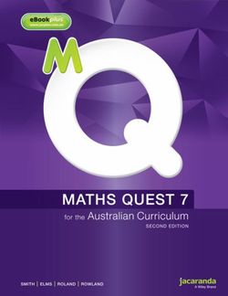 Maths Quest 7 for the Australian Curriculum & eBookPLUS